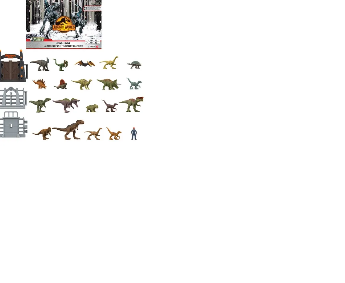 Ken Black Jurrassic World Advent Calendar| Action Figures & Playsets