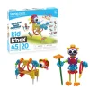 Ken Black Kid K'NEX - Farmin' Friends 61 Pc/ 20 Model Building Set| Preschool & Electronic Learning