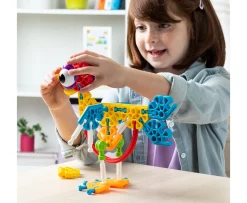 Ken Black Kid K'NEX - Farmin' Friends 61 Pc/ 20 Model Building Set| Preschool & Electronic Learning