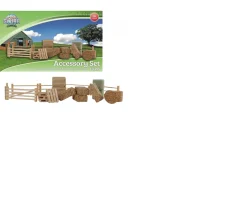 Ken Black KIDS GLOBE Farming Accessory Set 1:32 SCALE| Farm Model Vehicles & Playsets