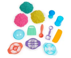 Ken Black Kinetic Sand - Ultimate Sandisfying Set| Kinetic|Art & Crafts