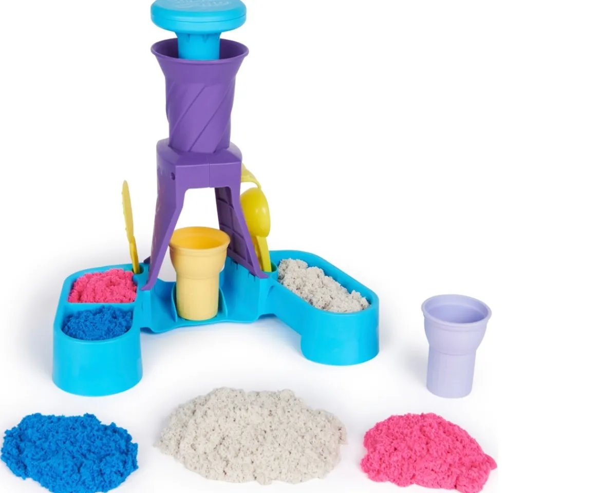 Ken Black Kinetic Sand Soft Serve Station Set| Kinetic|Art & Crafts
