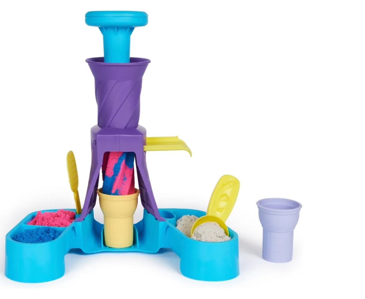 Ken Black Kinetic Sand Soft Serve Station Set| Kinetic|Art & Crafts