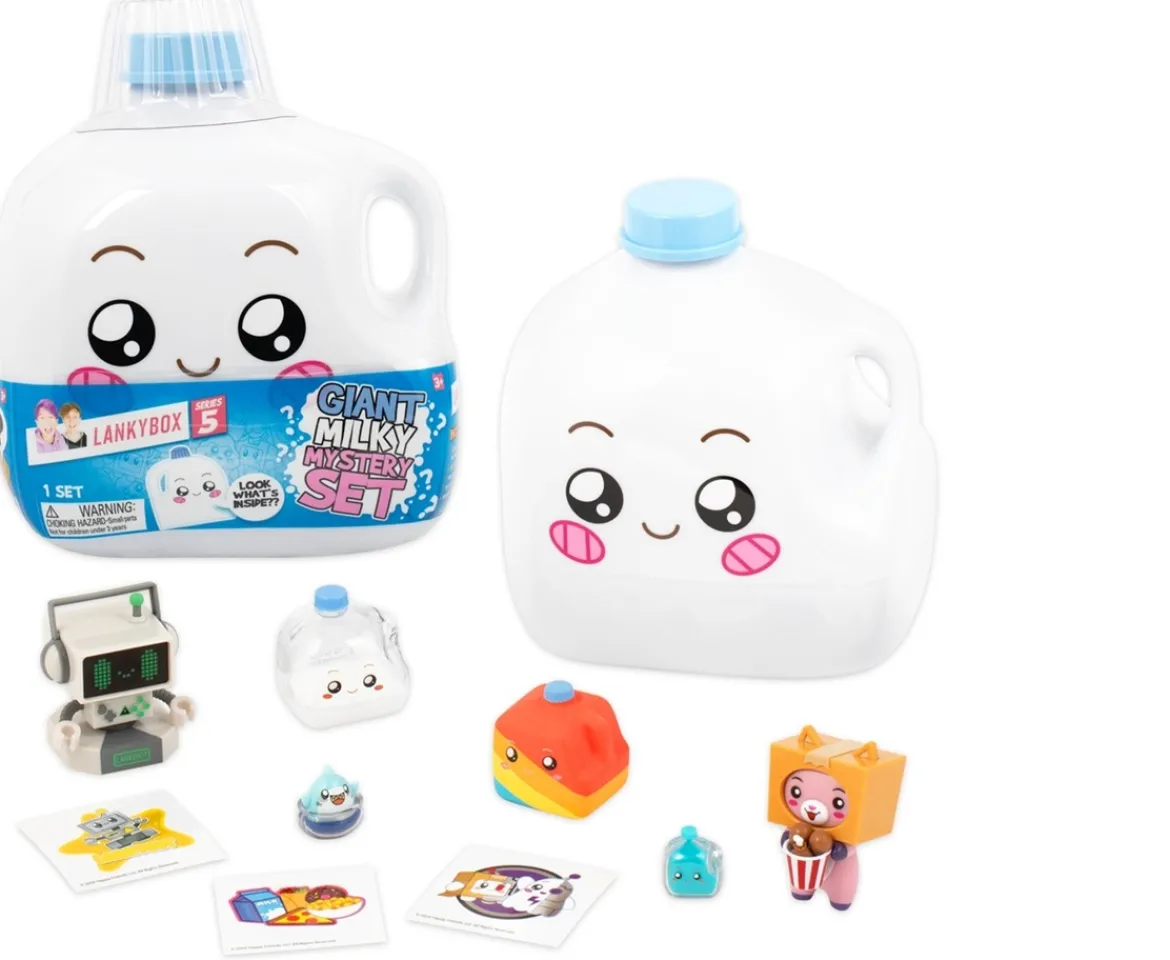 Ken Black LankyBox Giant Milky Mystery Set| Action Figures & Playsets