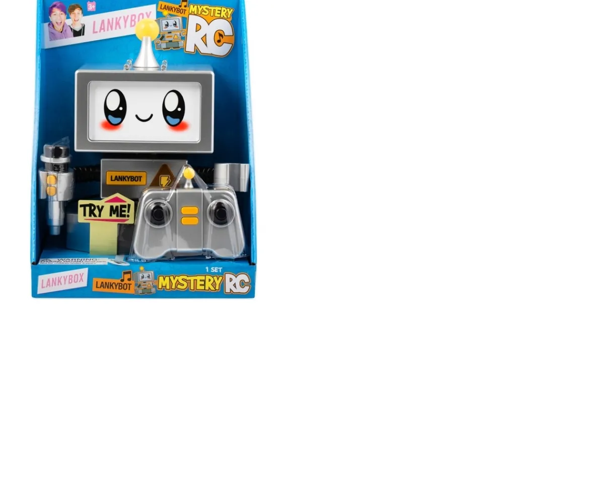 Ken Black LankyBox Lankybot Mystery RC Set| Action Figures & Playsets