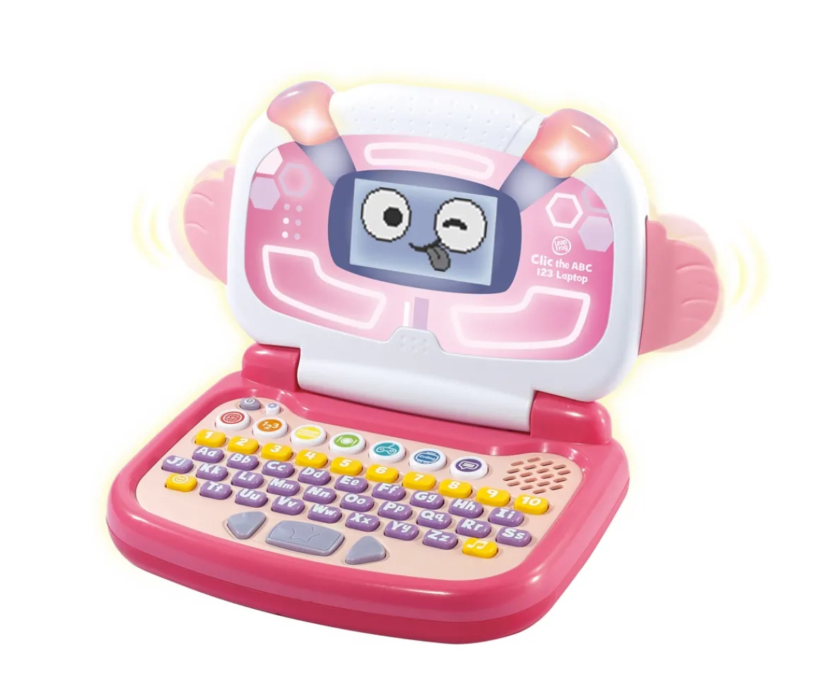 Ken Black LeapFrog® Clic the ABC 123 Laptop| Preschool & Electronic Learning
