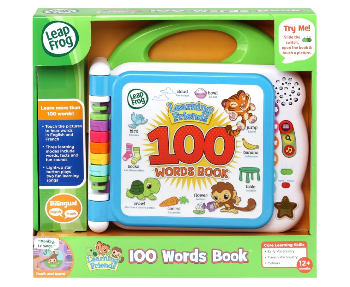 Ken Black LeapFrog® Learning Friends: 100 Words Book™| Preschool & Electronic Learning