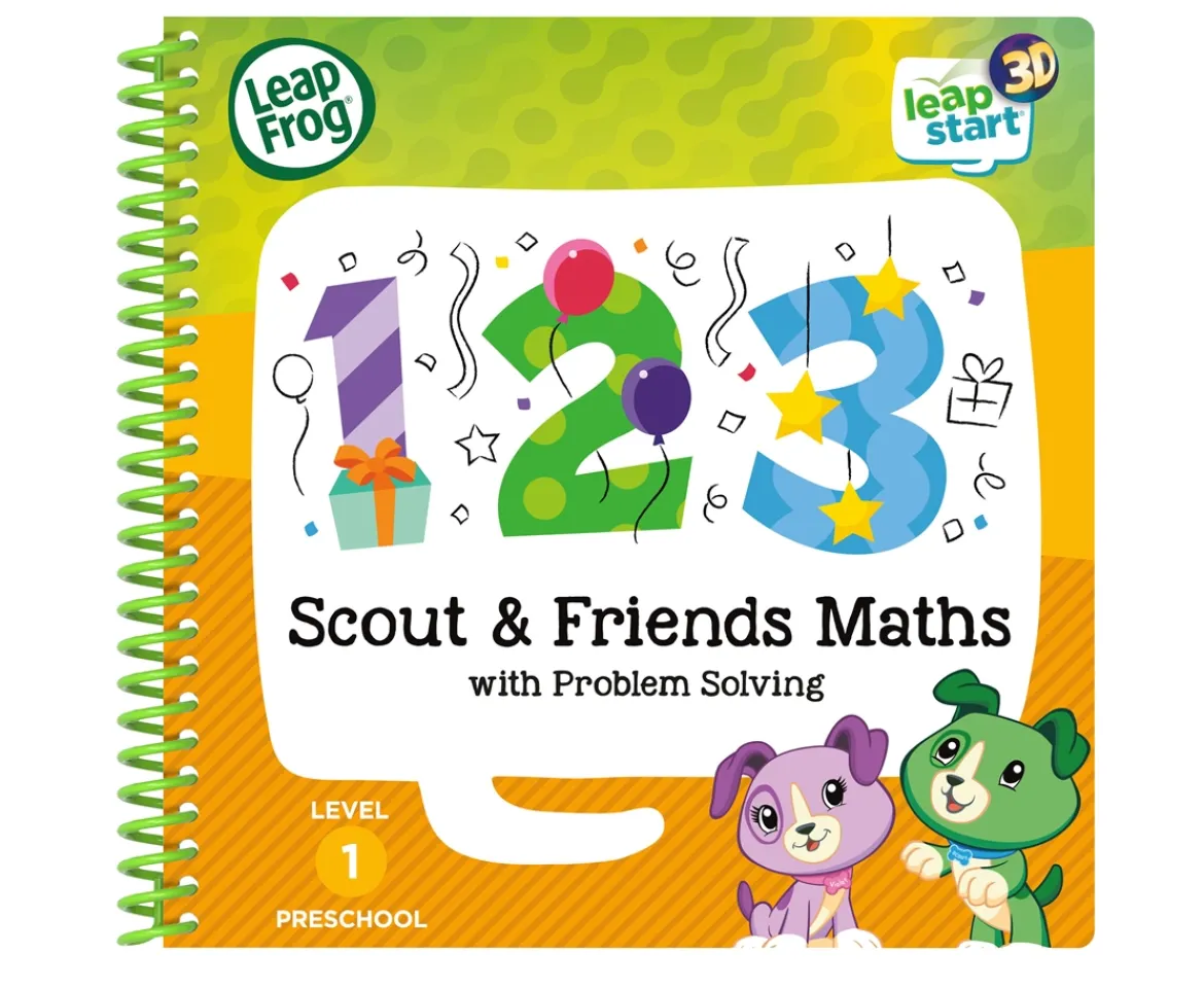 Ken Black LeapFrog Scout & Friends Maths Activity Book 3D| Preschool & Electronic Learning