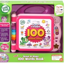 Ken Black LeapFrog® Scout & Violet: 100 Words Book™| Preschool & Electronic Learning