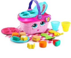 Ken Black LeapFrog Shapes and Sharing Picnic Basket| Preschool & Electronic Learning