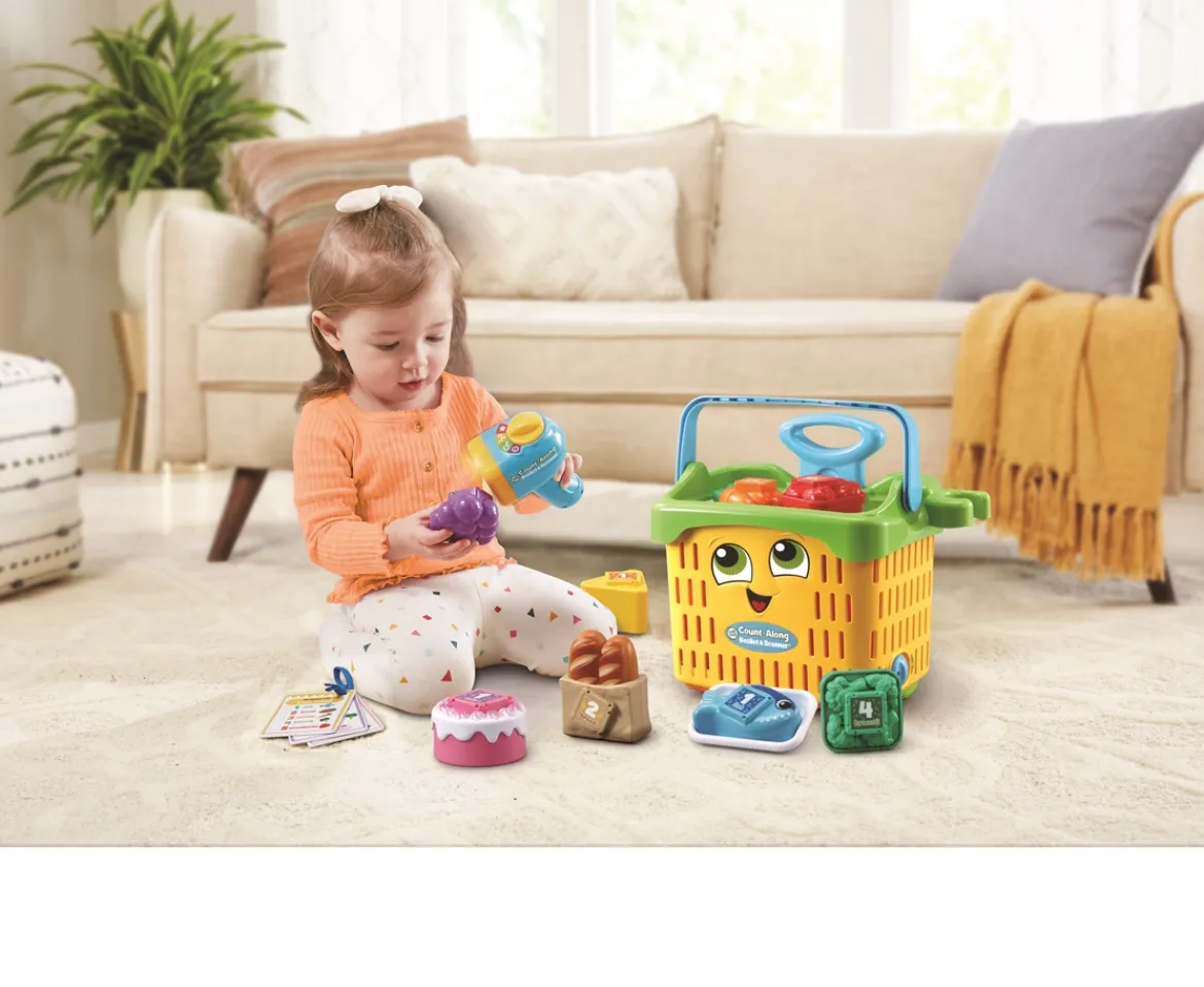 Ken Black LeapFrog®Count-Along Basket & Scanner| Preschool & Electronic Learning