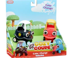 Ken Black Let’s Go Cozy Coupe™ 2pk Mini colour Change Vehicles for Tabletop or Floor Push Play Car Fun and col| Preschool & Electronic Learning