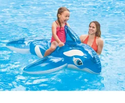 Ken Black Lil Whale Inflatable Ride On| Pools & Sand Pits