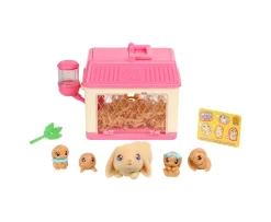 Ken Black Little Live Pets - Mama Surprise Minis: Lil' Bunny| Interactive Toys