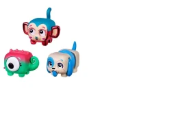 Ken Black Little Live Pets - Squirkies: 3 Pack: Metallic Cheeky Pop Monkey| Interactive Toys