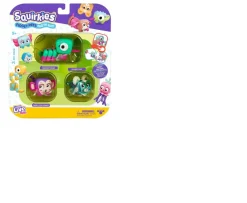 Ken Black Little Live Pets - Squirkies: 3 Pack: Metallic Clickety Cat| Interactive Toys