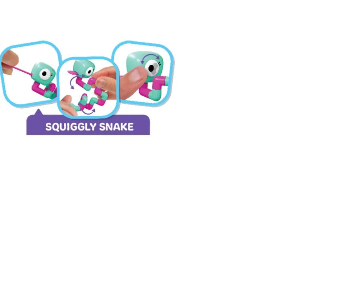 Ken Black Little Live Pets - Squirkies: 3 Pack: Metallic Clickety Cat| Interactive Toys