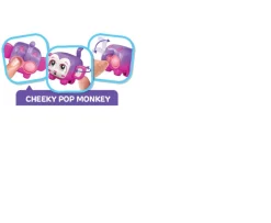 Ken Black Little Live Pets - Squirkies: 3 Pack: Metallic Clickety Cat| Interactive Toys