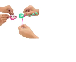 Ken Black Little Live Pets - Squirkies: 3 Pack: Metallic Clickety Cat| Interactive Toys