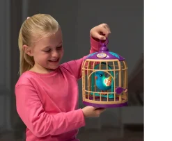 Ken Black Little Live Pets Lil' Bird & Cage - Jungle Series Pango| Interactive Toys