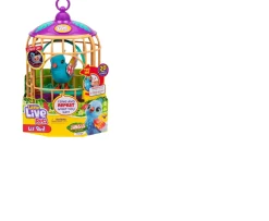 Ken Black Little Live Pets Lil' Bird & Cage - Jungle Series Pango| Interactive Toys