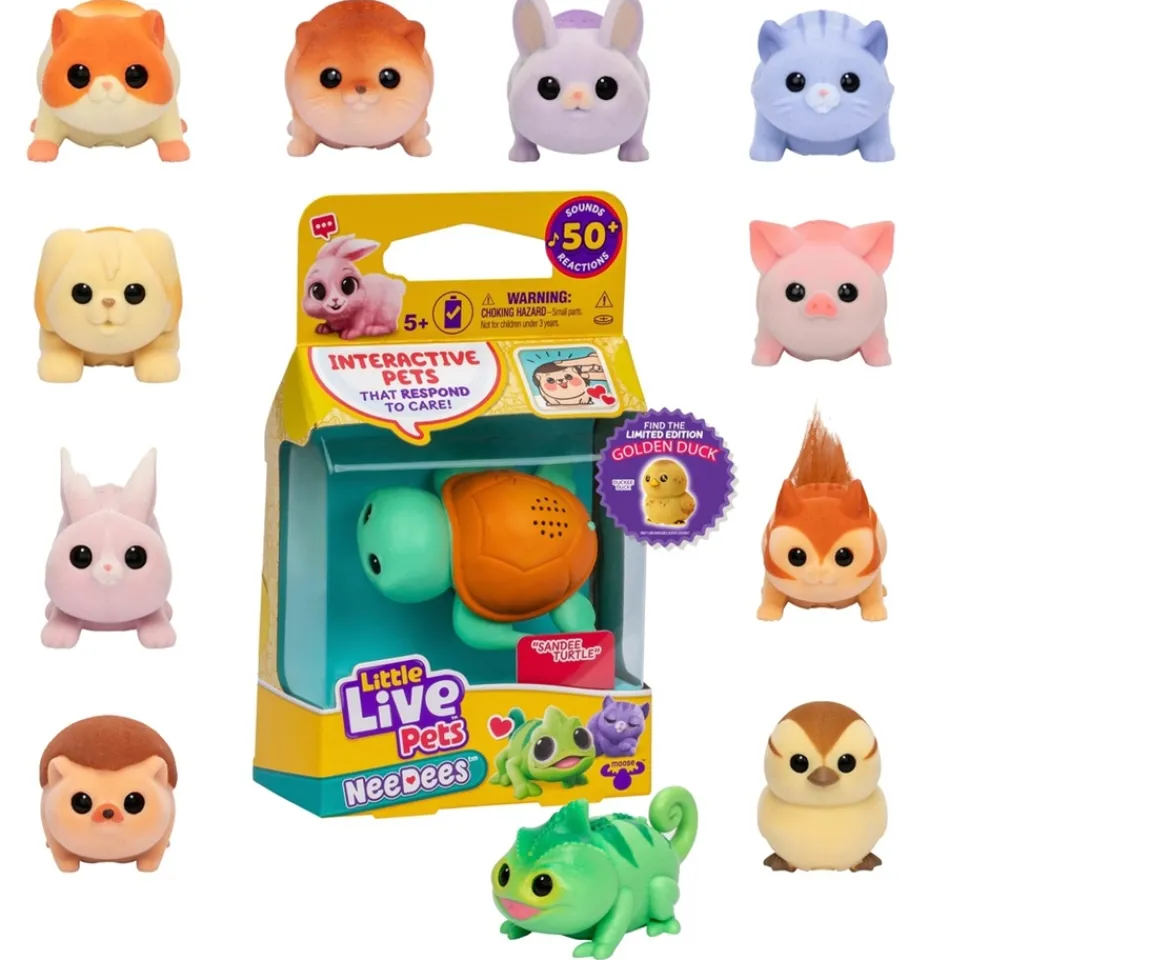 Ken Black Little Live Pets NeeDee Interactive Toy Assortment| Interactive Toys