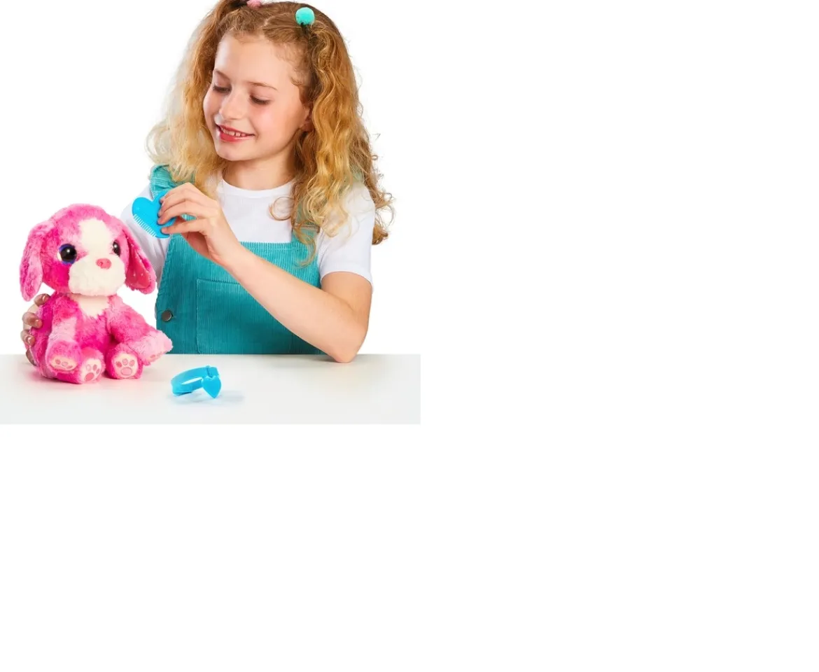 Ken Black Little Live Pets Scruff-A-Luvs: Neon Pet Kit Assortment| Interactive Toys