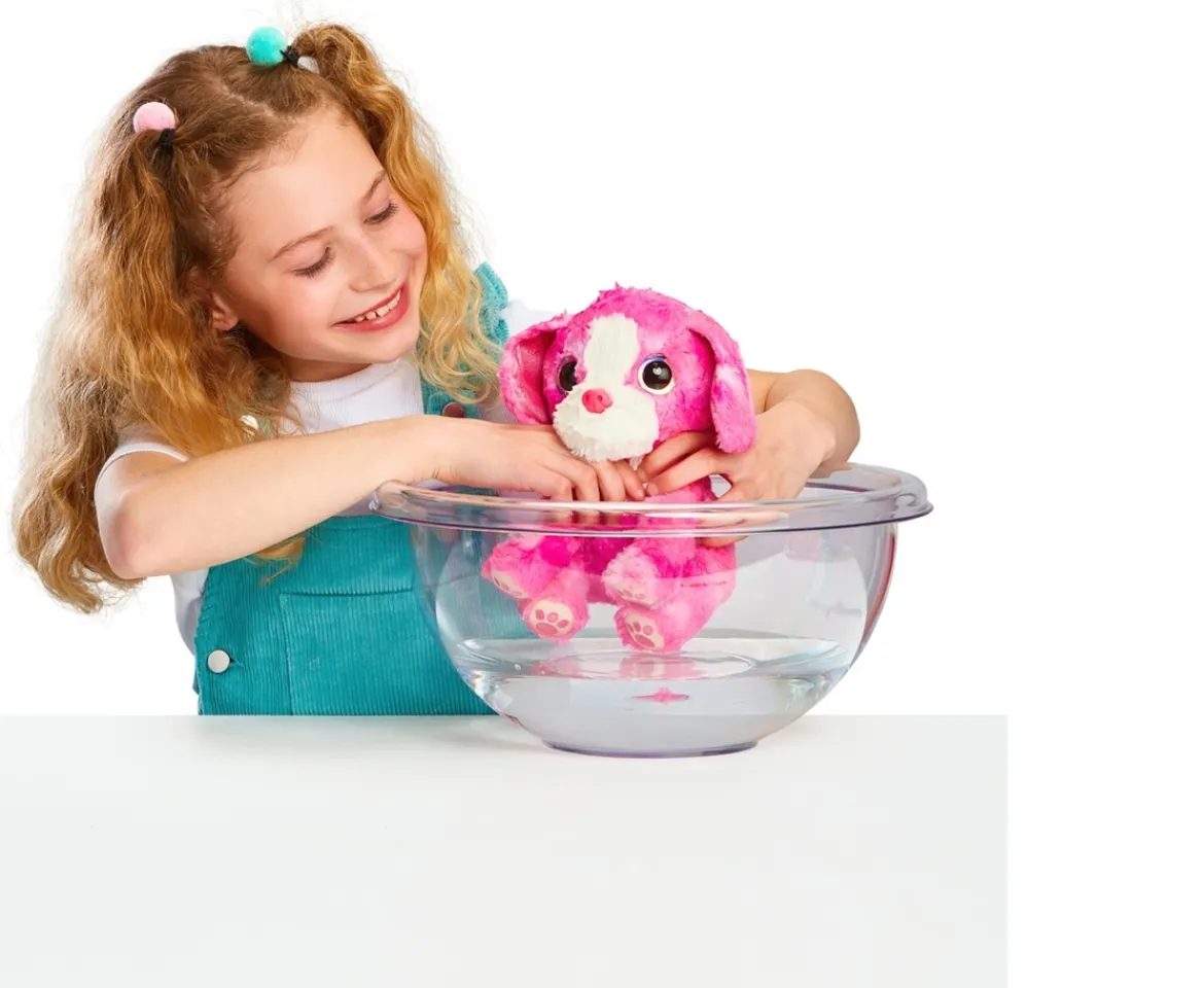 Ken Black Little Live Pets Scruff-A-Luvs: Neon Pet Kit Assortment| Interactive Toys