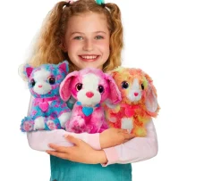 Ken Black Little Live Pets Scruff-A-Luvs: Neon Pet Kit Assortment| Interactive Toys