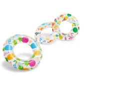 Ken Black Lively Print Inflatable Swim Rings - Assortment| Pools & Sand Pits