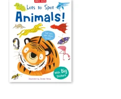 Ken Black Lots to Spot: Animals! Sticker Book| Books