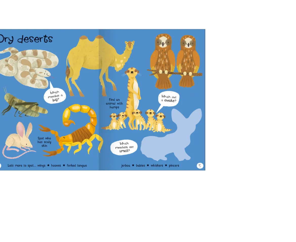 Ken Black Lots to Spot: Animals! Sticker Book| Books