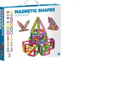 Ken Black Magnetic Shapes 50 Piece Set| Building & Vehicle Toys