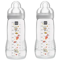 Ken Black MAM Easy Active Bottle 330ml 2 Pack| MAM|Highchairs