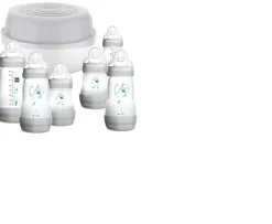 Ken Black MAM Easy Start Bottle and Microwave Steriliser Set| MAM|Highchairs
