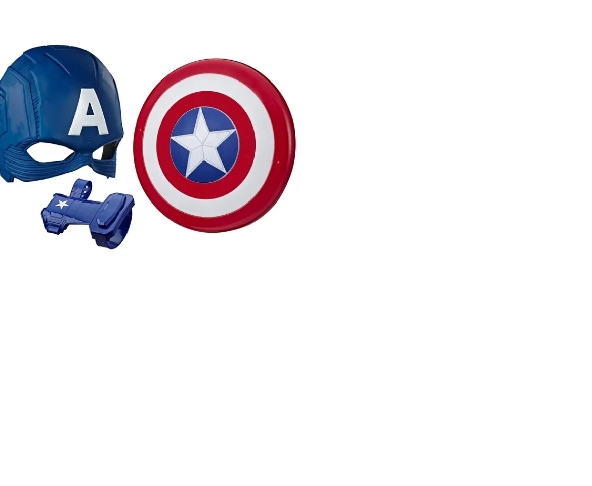 Ken Black Marvel Avengers Captain America Roleplay Set| Action Figures & Playsets