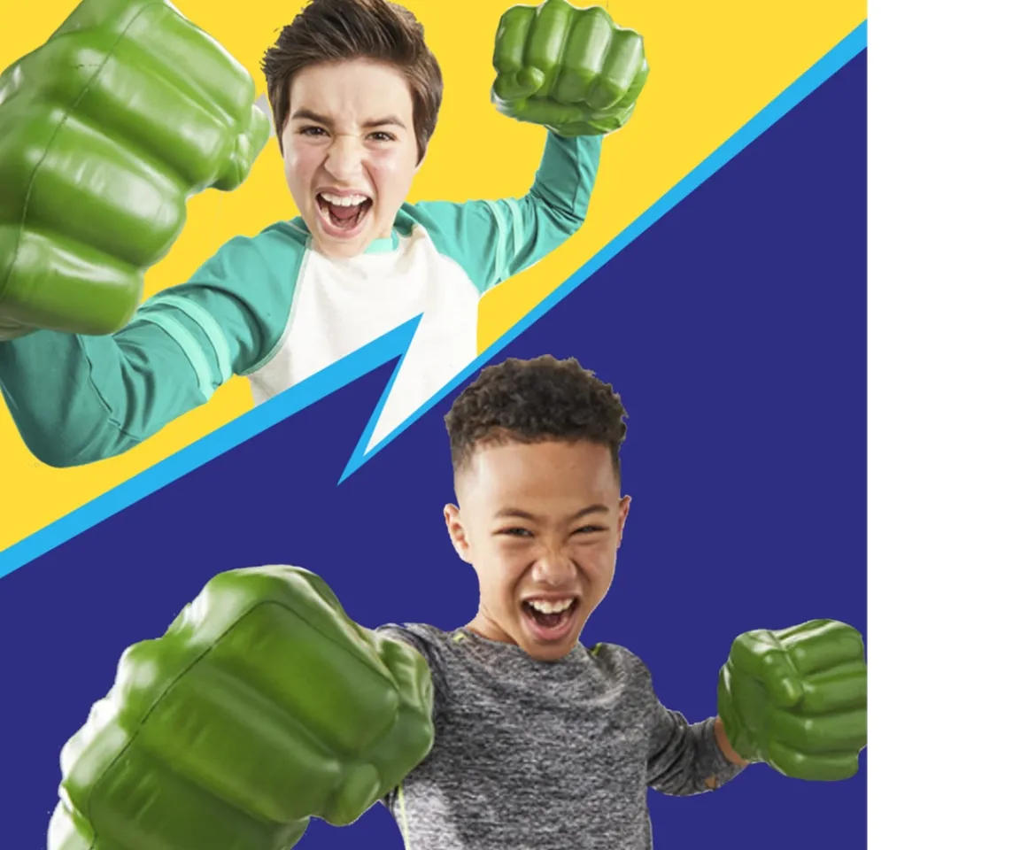 Ken Black Marvel Avengers Hulk Gamma Smash Fists Role Play Toy| Action Figures & Playsets