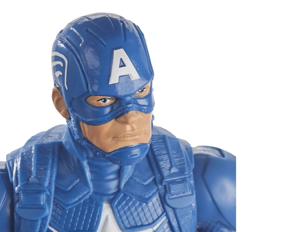 Ken Black Marvel Avengers Titan Hero Captain America| Action Figures & Playsets