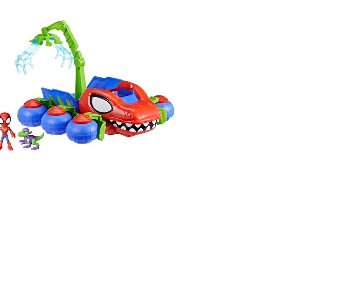 Ken Black Marvel Spidey and His Amazing Friends Dino-Webs Crawler| Action Figures & Playsets