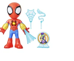 Ken Black Marvel Spidey And His Amazing Friends Electronic Suit Up Spidey| Action Figures & Playsets