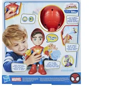 Ken Black Marvel Spidey And His Amazing Friends Electronic Suit Up Spidey| Action Figures & Playsets