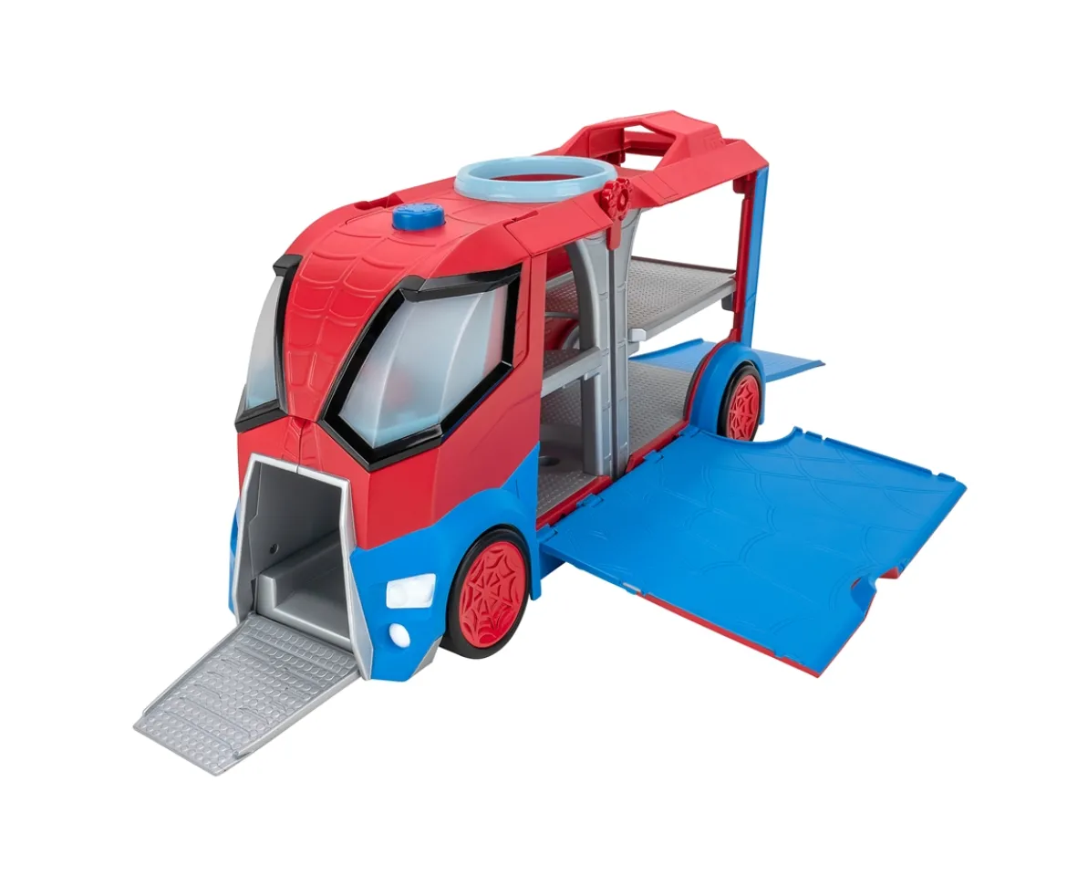 Ken Black Marvel's Spidey and his Amazing Friends Spidey Transporter| Action Figures & Playsets