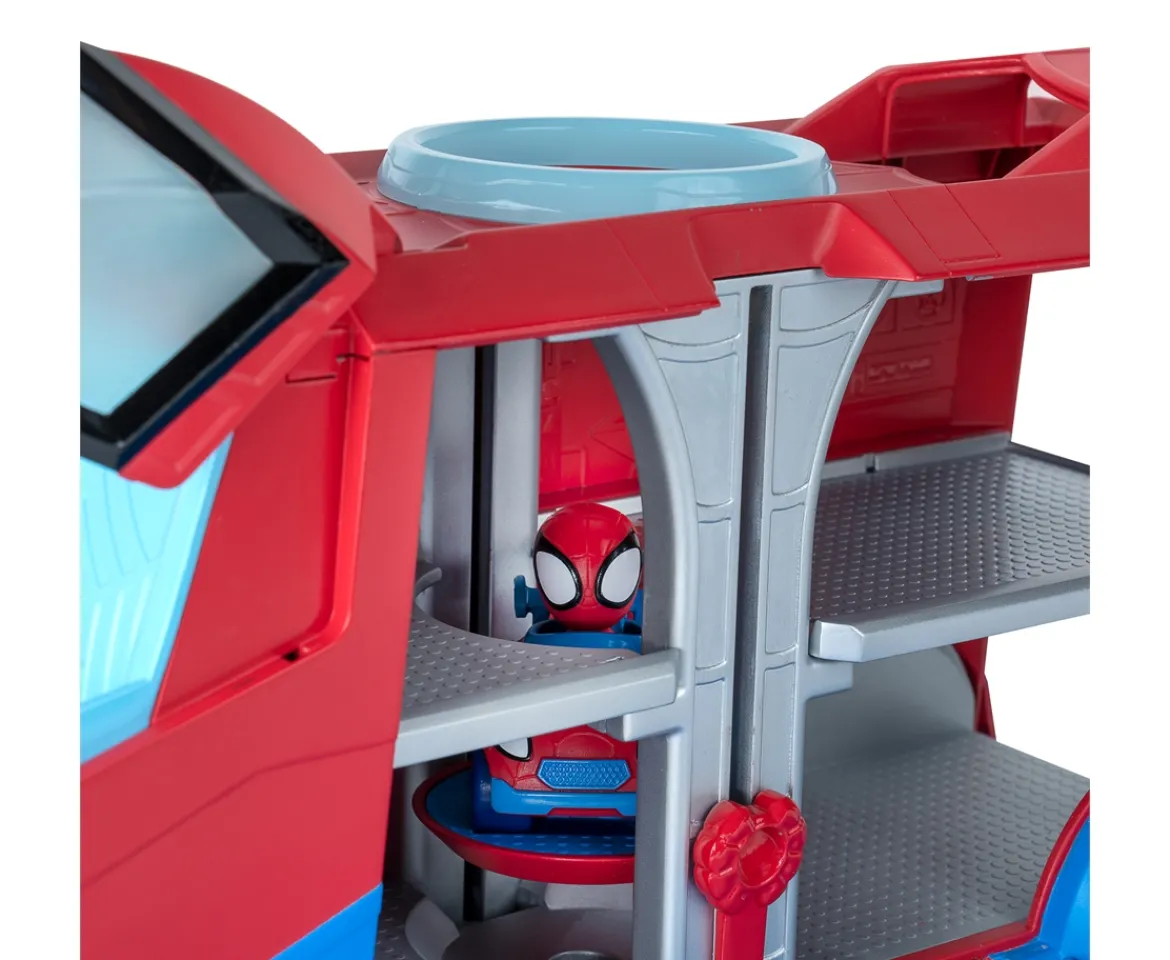 Ken Black Marvel's Spidey and his Amazing Friends Spidey Transporter| Action Figures & Playsets