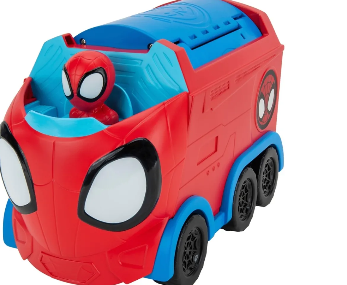 Ken Black Marvel's Spidey and His Amazing Friends Web Spinning Hauler| Action Figures & Playsets