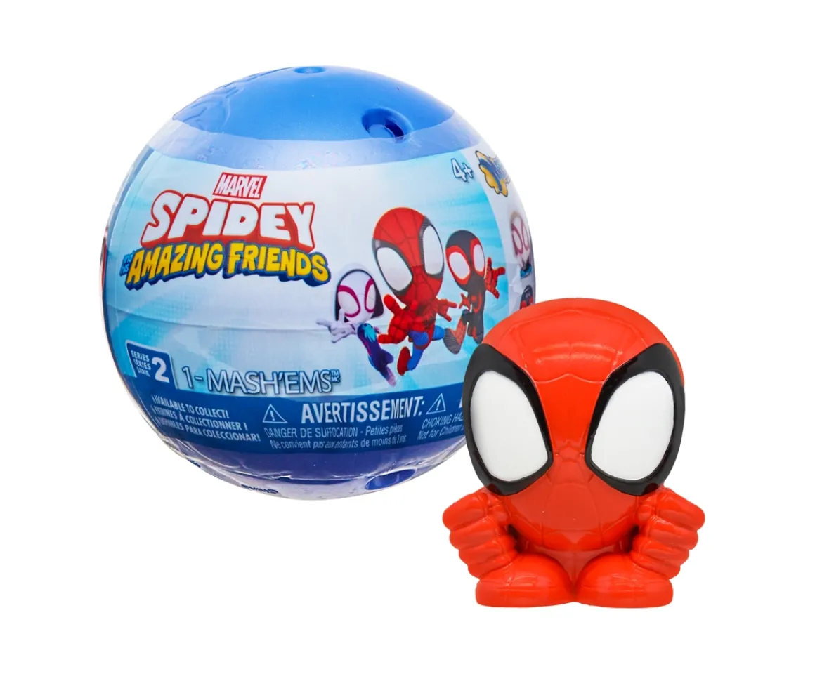 Ken Black Mash'Ems Spidey And His Amazing Friends- Assortment| Action Figures & Playsets