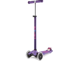 Ken Black Maxi Micro Deluxe LED Purple| Scooters