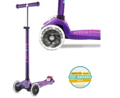 Ken Black Maxi Micro Deluxe LED Purple| Scooters