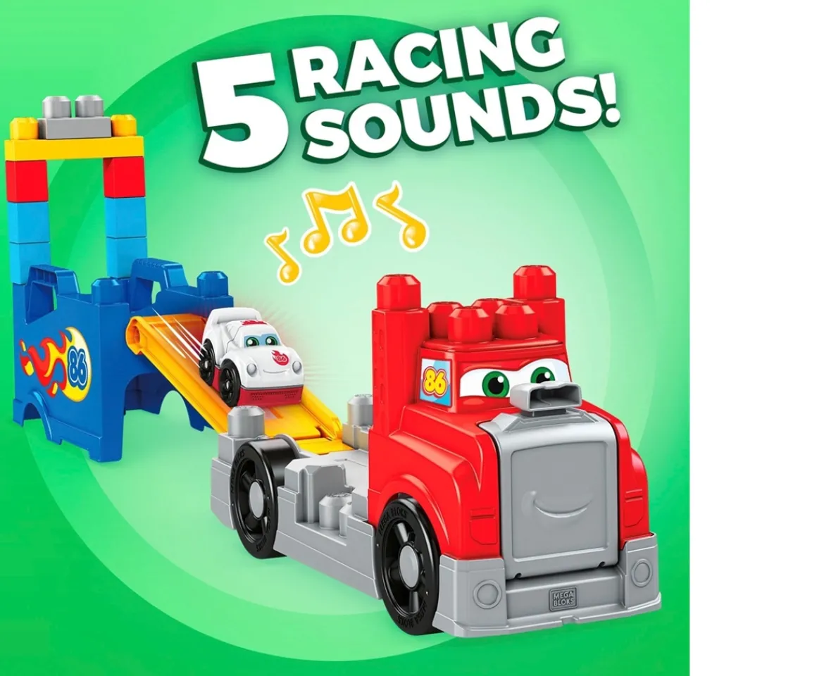 Ken Black Mega Bloks Build & Race Rig| Building & Vehicle Toys