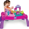 Ken Black Mega Bloks Build 'n Learn Table Pink| Building & Vehicle Toys