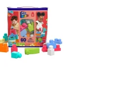 Ken Black Mega Bloks First Builders Big Building Bag Pink| Building & Vehicle Toys